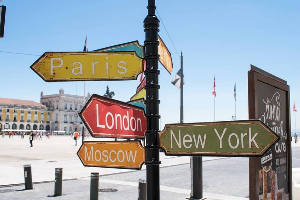 European road trip destination